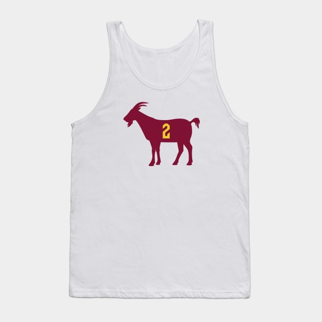 CLE GOAT - 2 - White Tank Top by KFig21